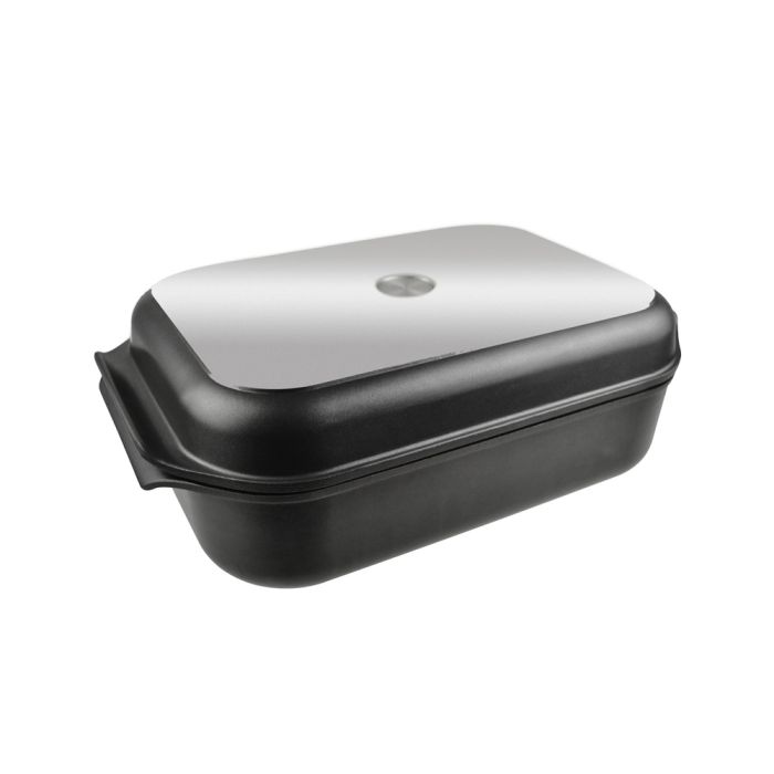 Cast Aluminium Rectangular Double Roaster